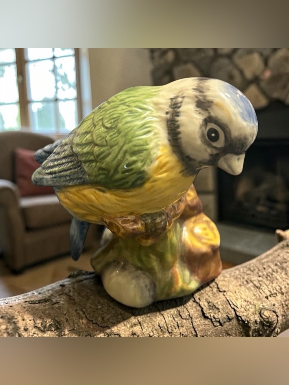 Vintage Royal Doulton, Bird, Blue Tit,